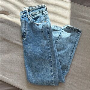 Abercrombie & Fitch Light Blue Straight Leg Jeans